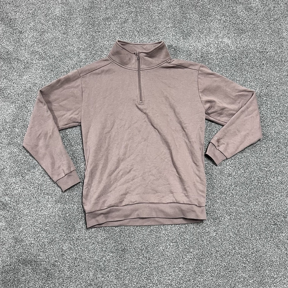 Victoria’s Secret PINK Quarter Zip Pullover Womens XS Mauve Sweatshirt